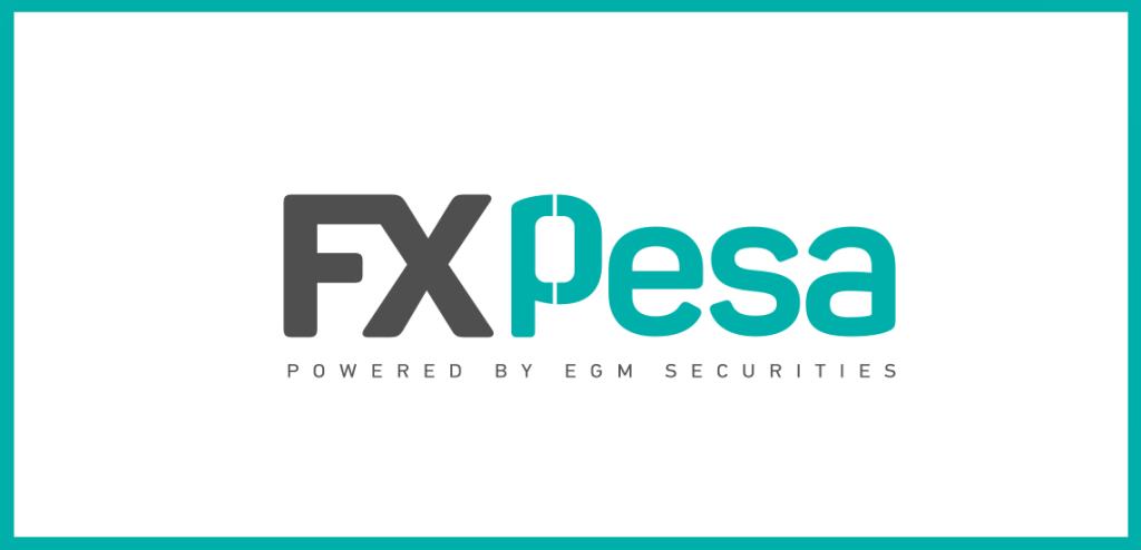 The FX Pesa logo displayed on a white background, representing a financial services company.