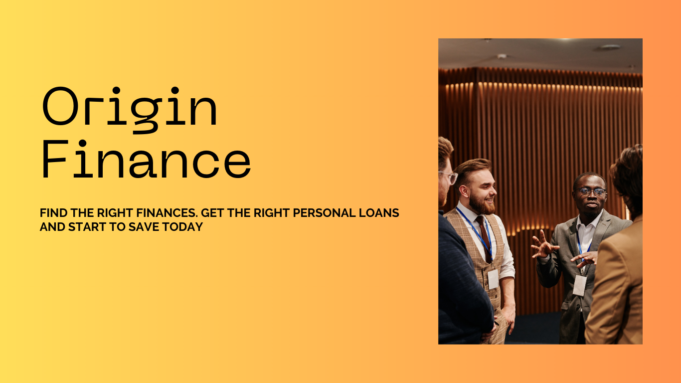 An image of Origin Finance website cover